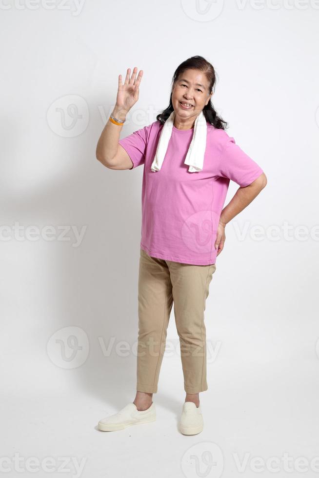 Senior Asian Woman photo