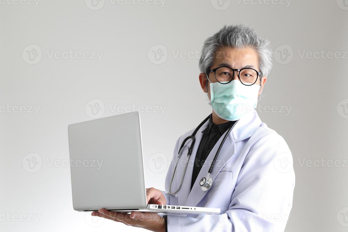 Senior Asian Physician photo