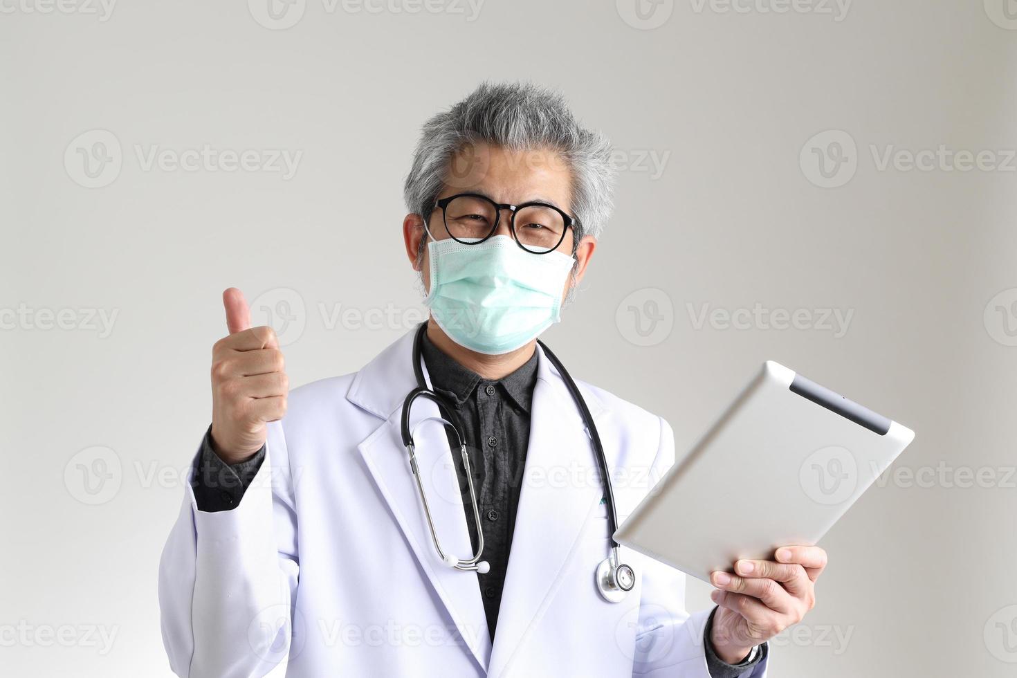 Senior Asian Physician photo