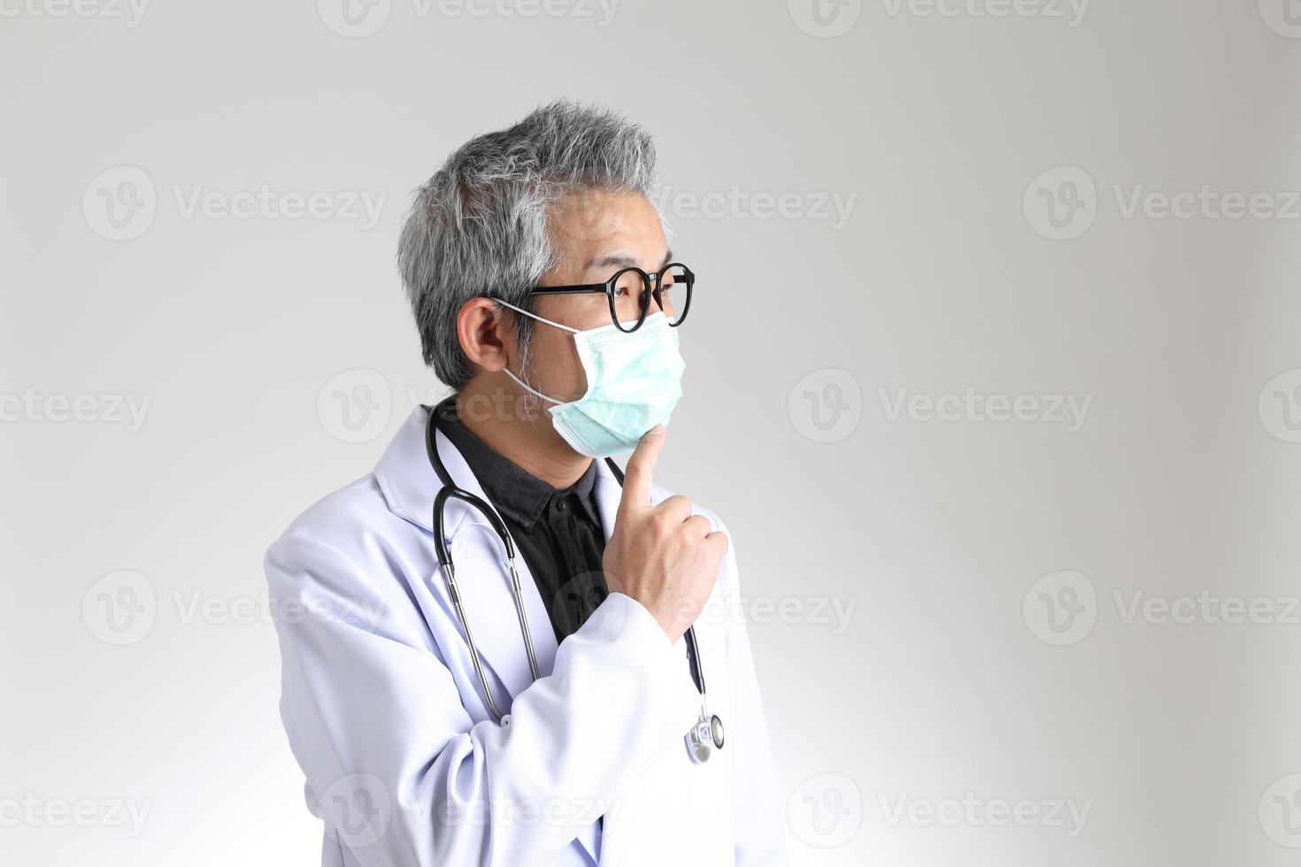 Senior Asian Physician photo