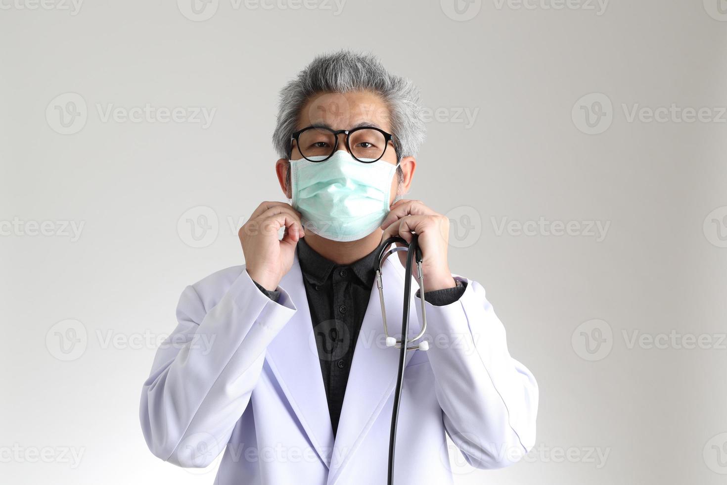 Senior Asian Physician photo