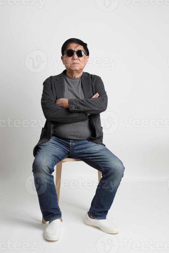 hombre casual senior foto