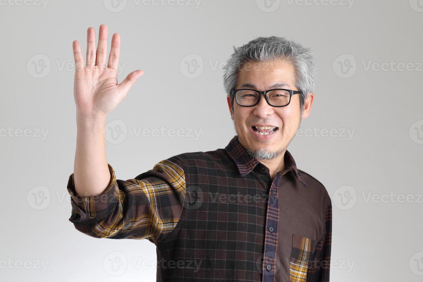 Senior Asian Man photo