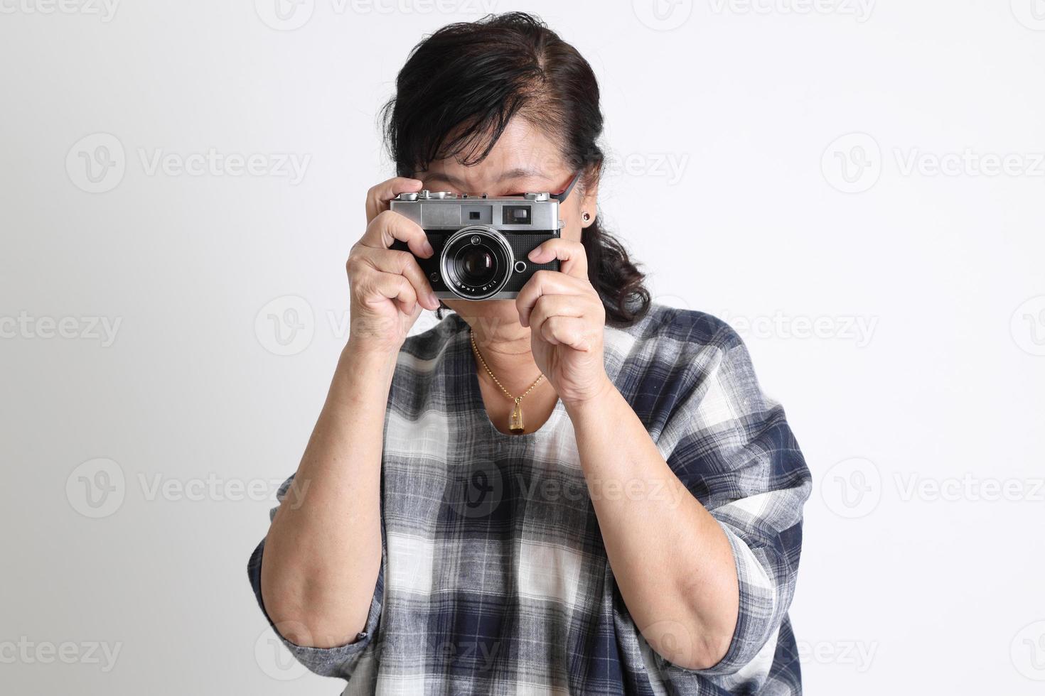 Senior Asian Woman photo