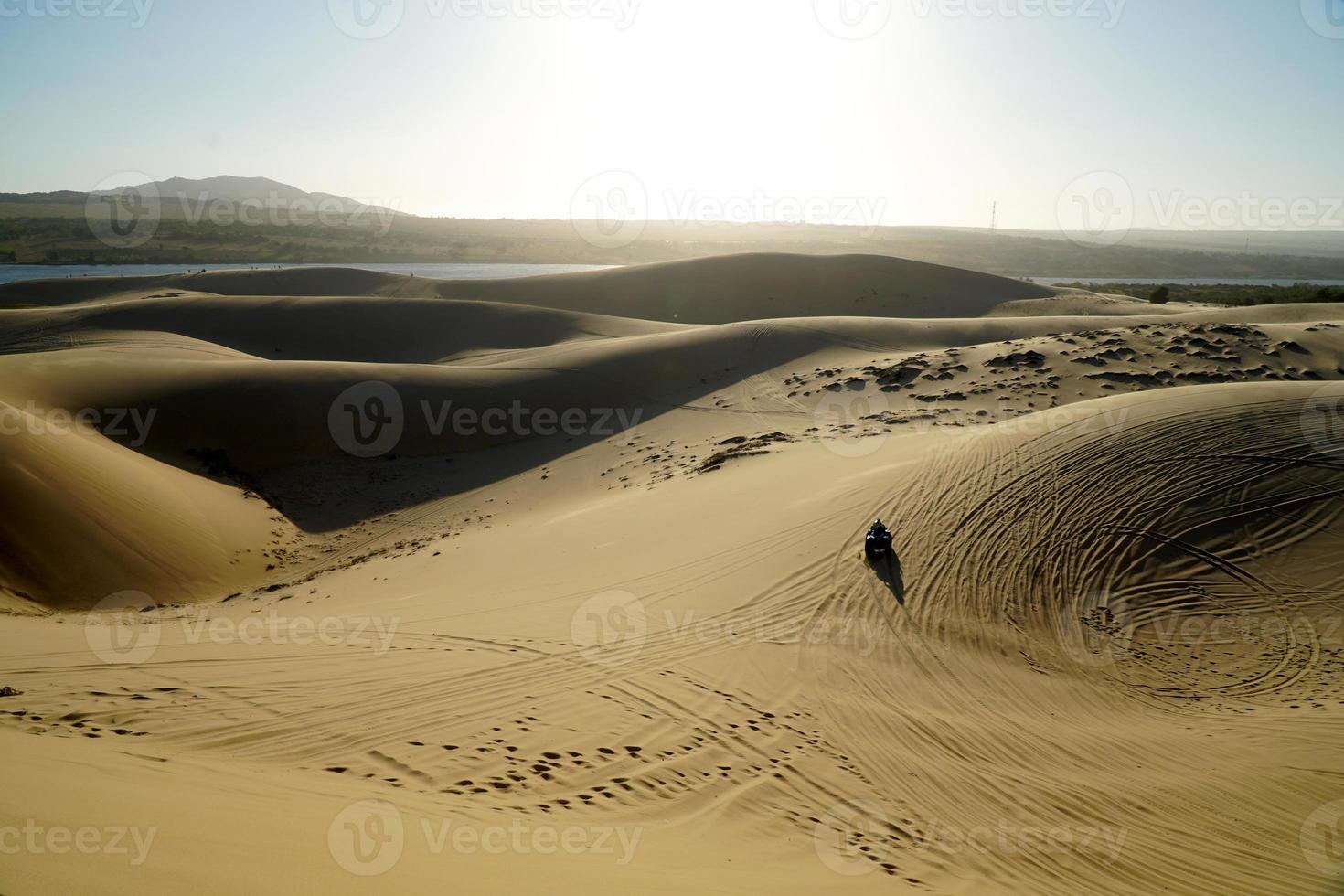 hermosa tierra seca foto