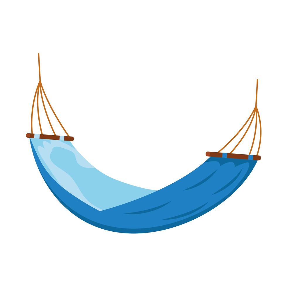 hammock hanging icon vector