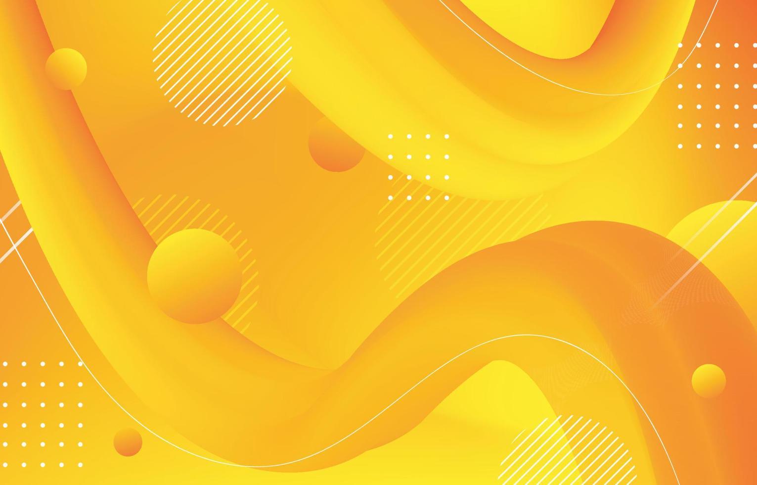 Abstract Yellow Background vector