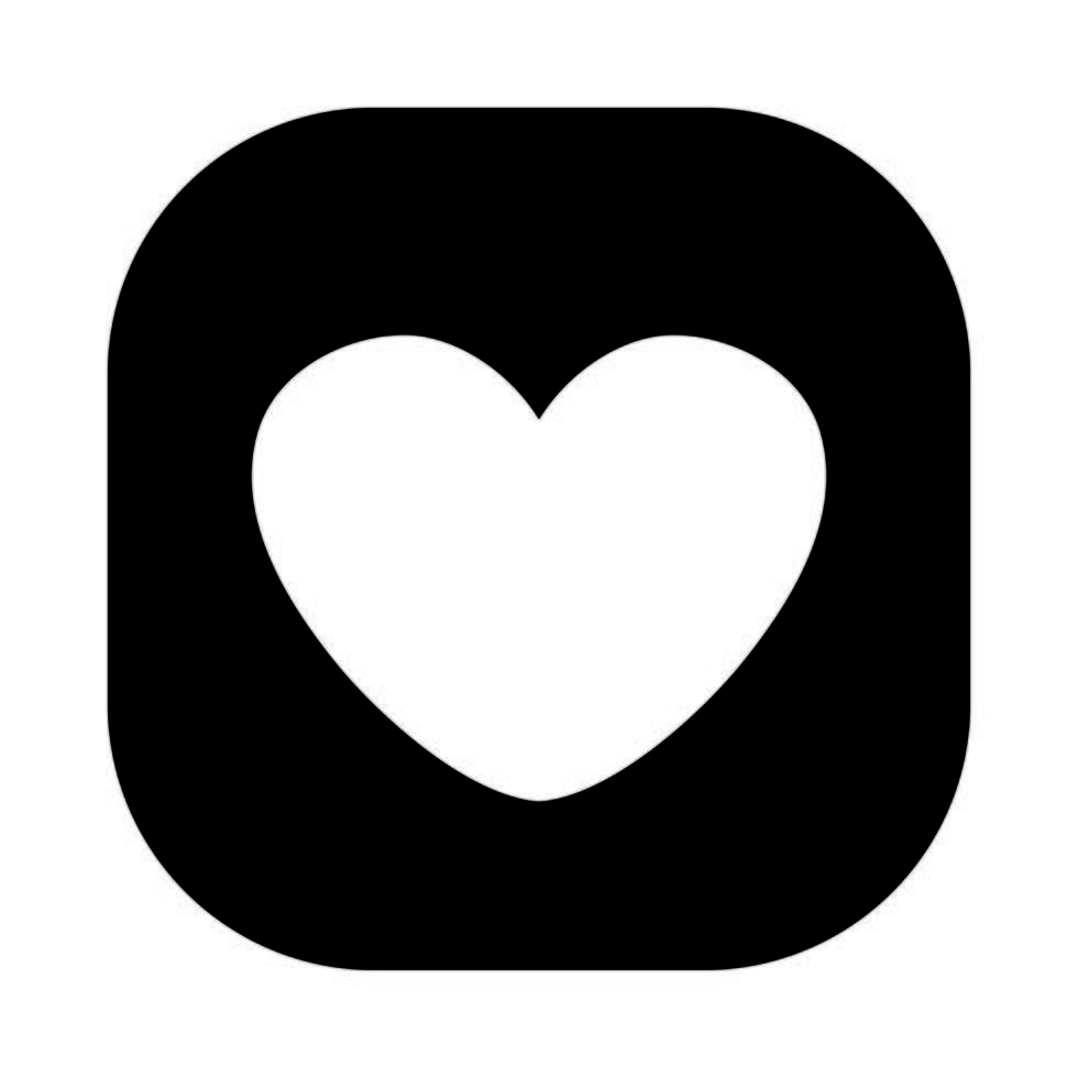 heart love symbol isolated icon vector