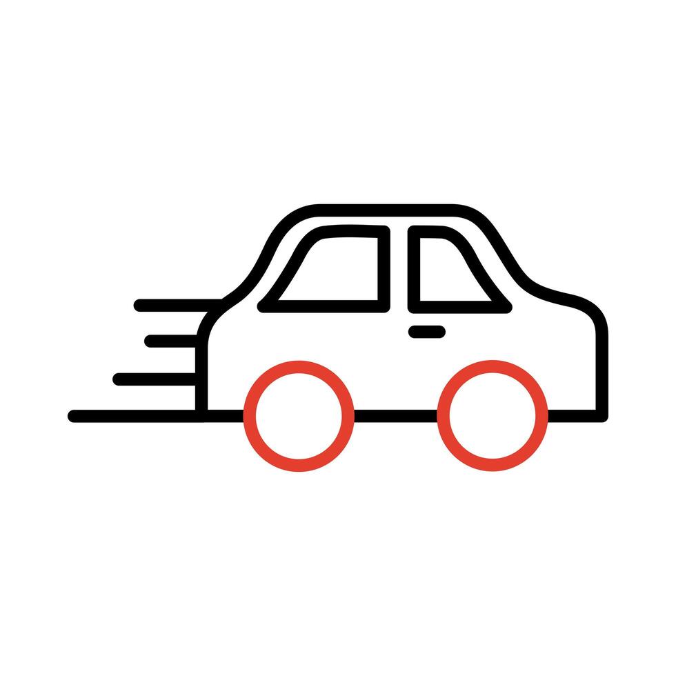 speed car icon vector