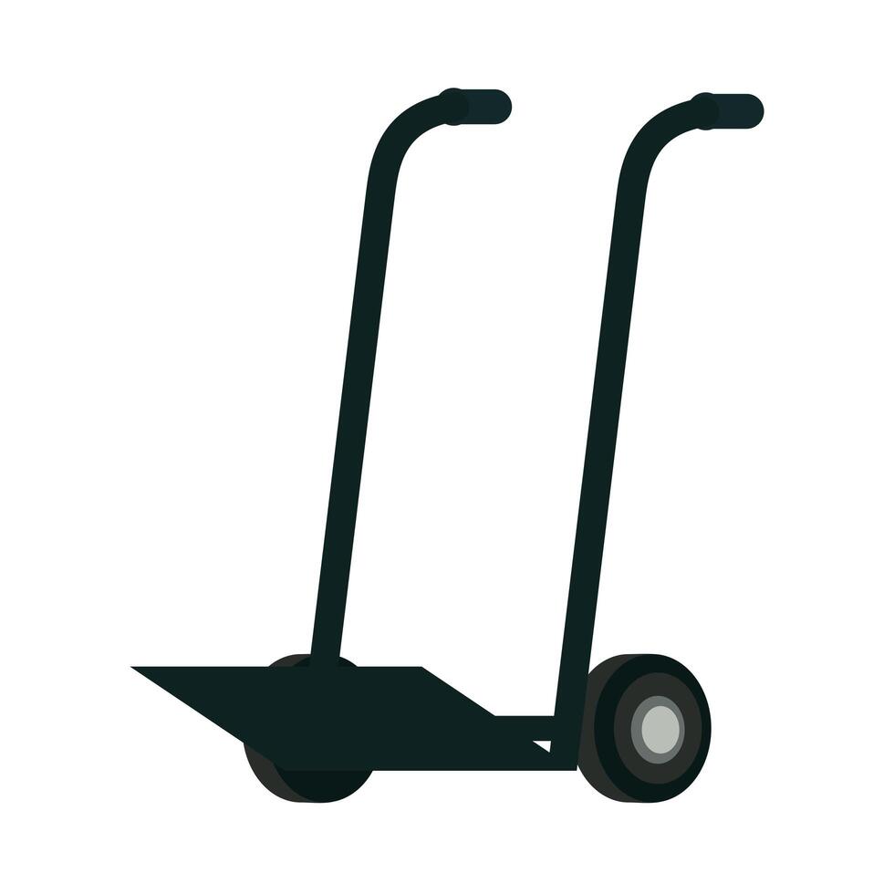 cart delivery service tool icon vector