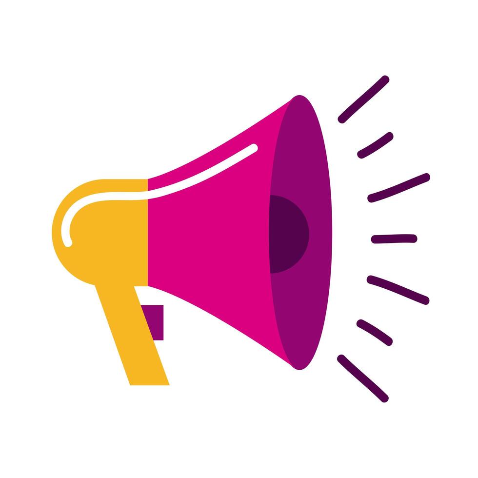 megaphone sound device 3887841 Vector Art at Vecteezy