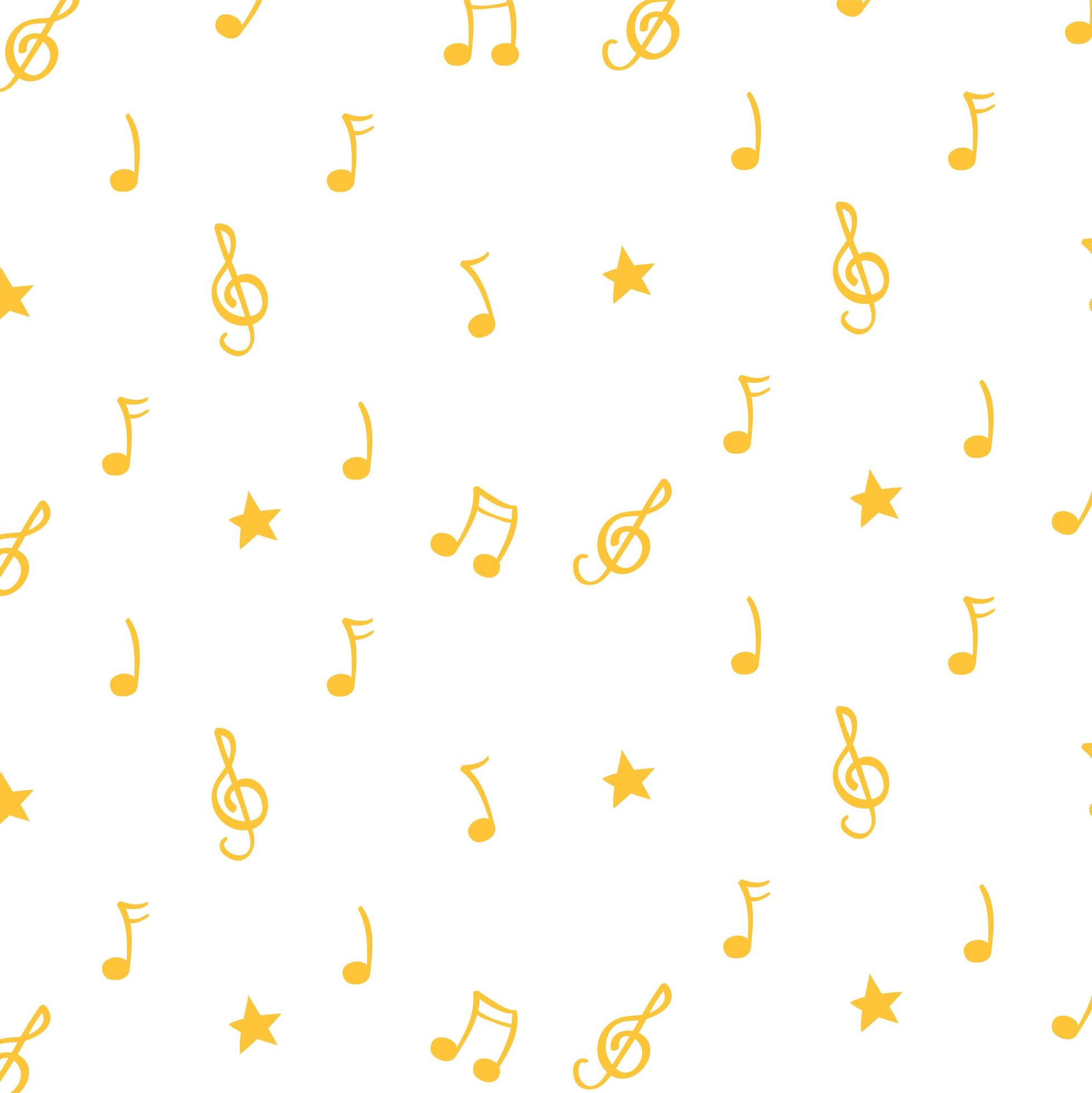 music notes set pattern background 3888204 Vector Art at Vecteezy