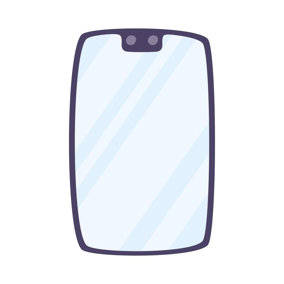 smartphone device technology isolated icon vector