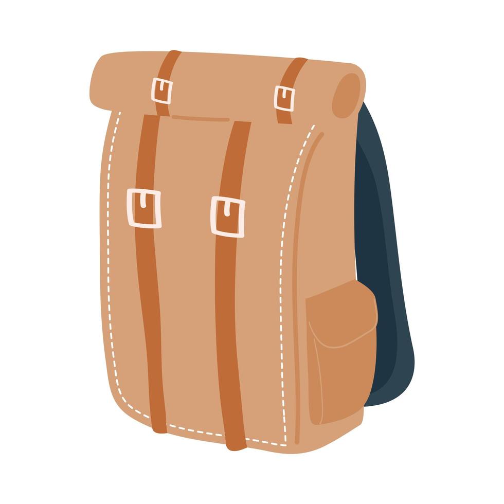 brown bag isolated vector design