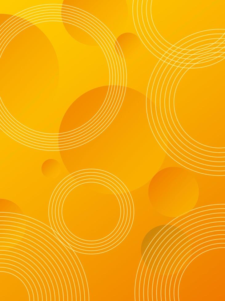 orange vibrant colors background icon vector