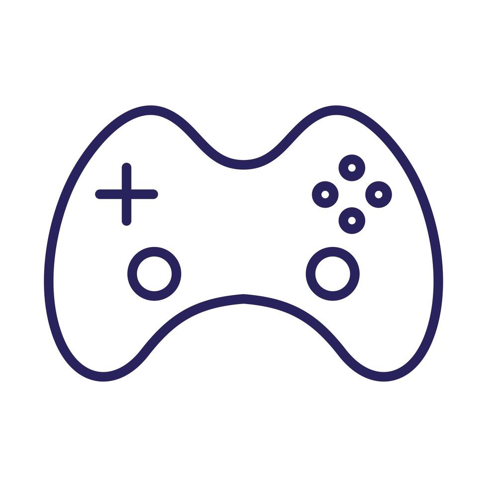 video game control isolated icon vector