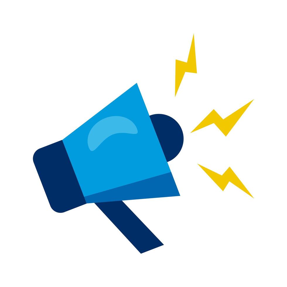 megaphone speaker icon vector