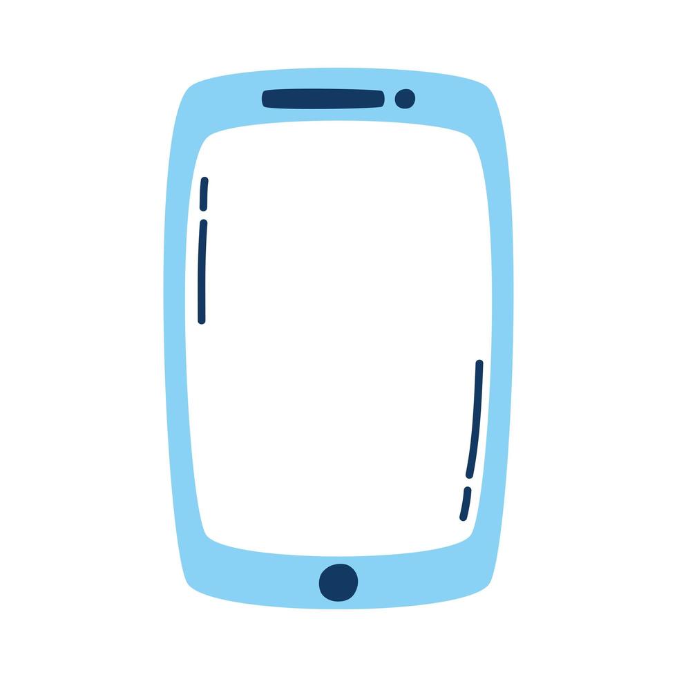 smartphone device technology isolated icon vector