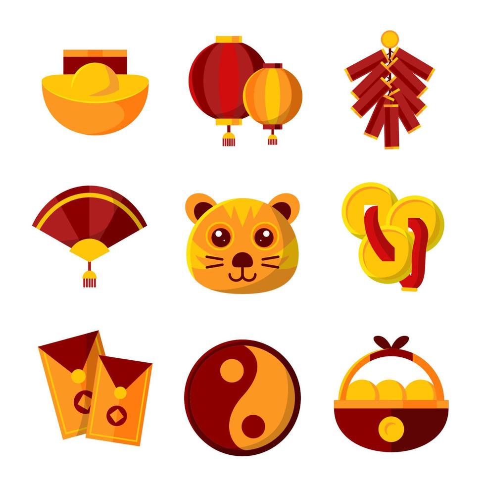 Chinese Icon Collection vector
