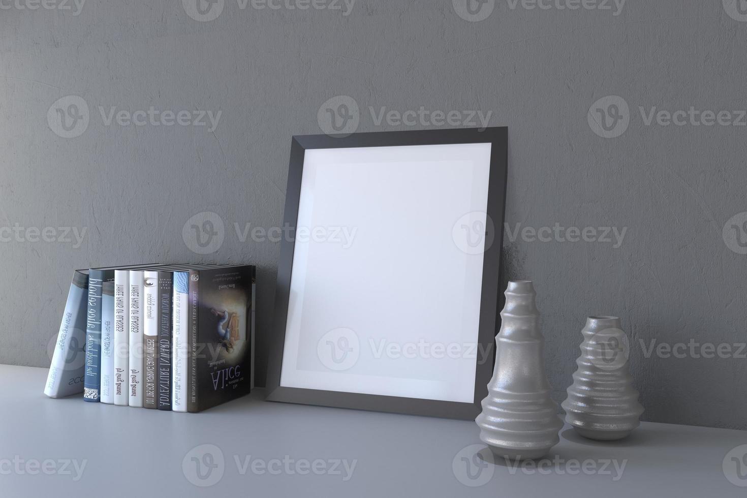 Empty Photo Frame Mockup Design Mockup