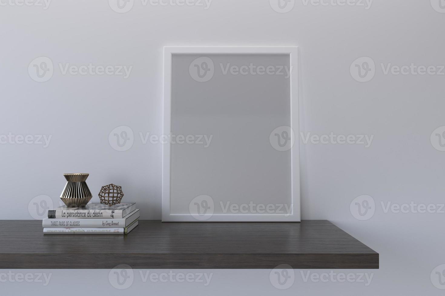 Empty Photo Frame Mockup Design Mockup