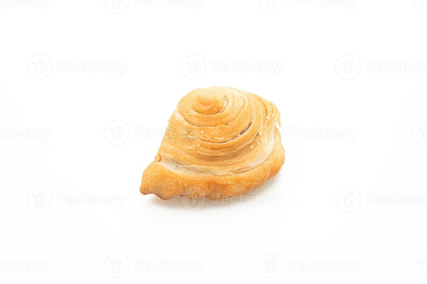 curry puff on white background photo