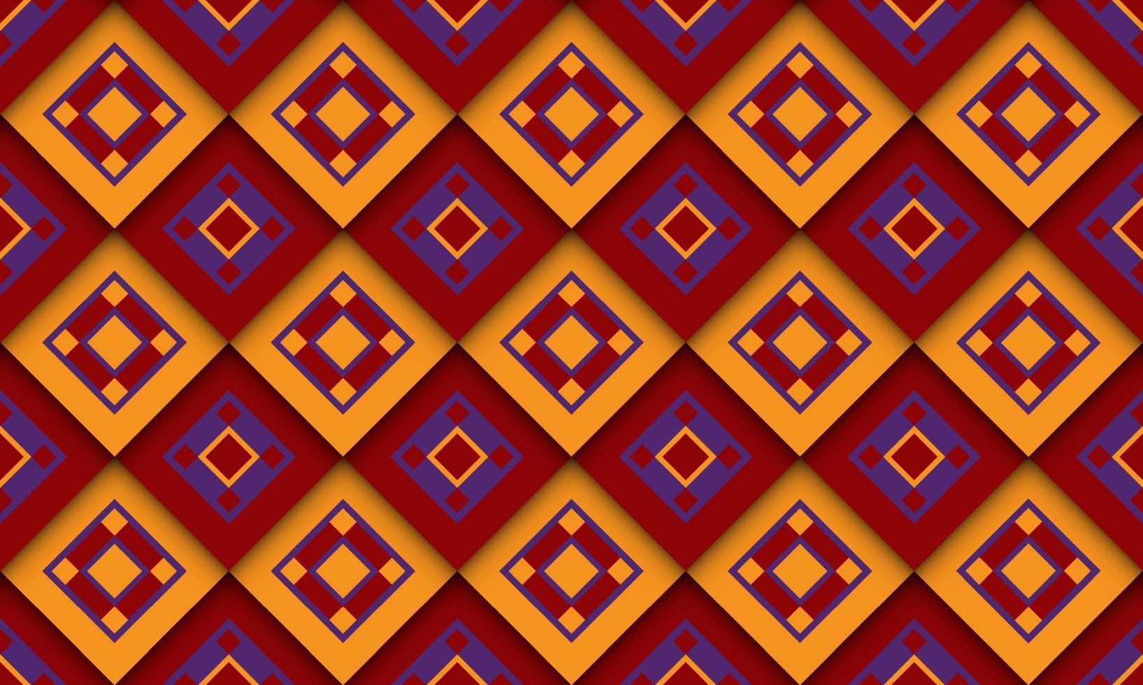 Geometric groovy pattern simple design vector