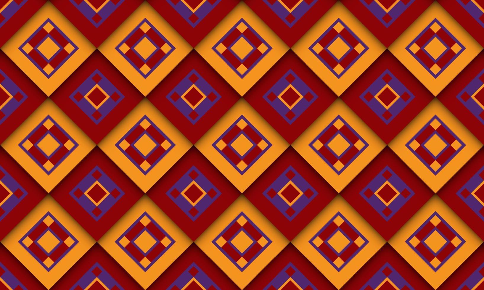 Geometric groovy pattern simple design vector