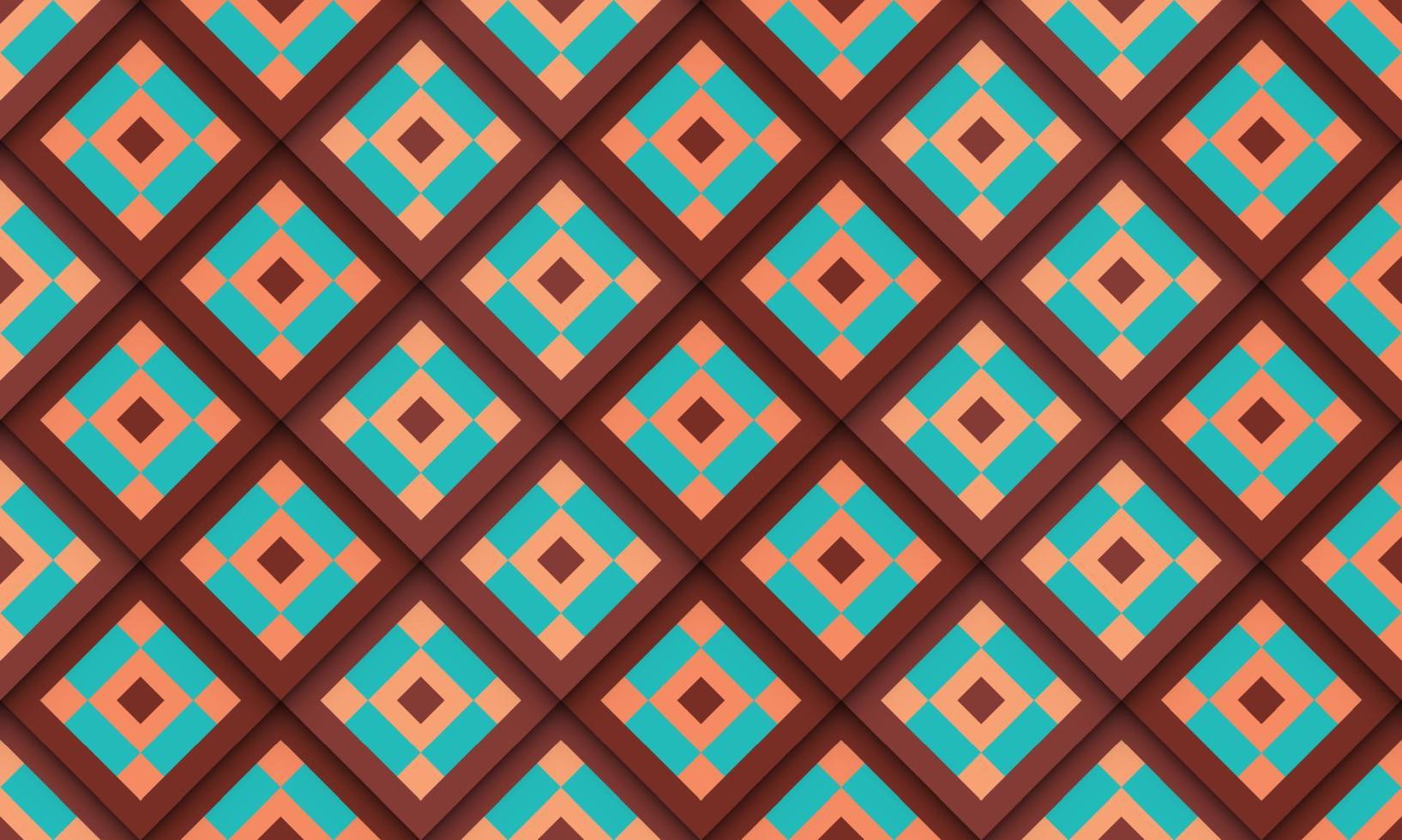 Geometric groovy pattern simple design vector
