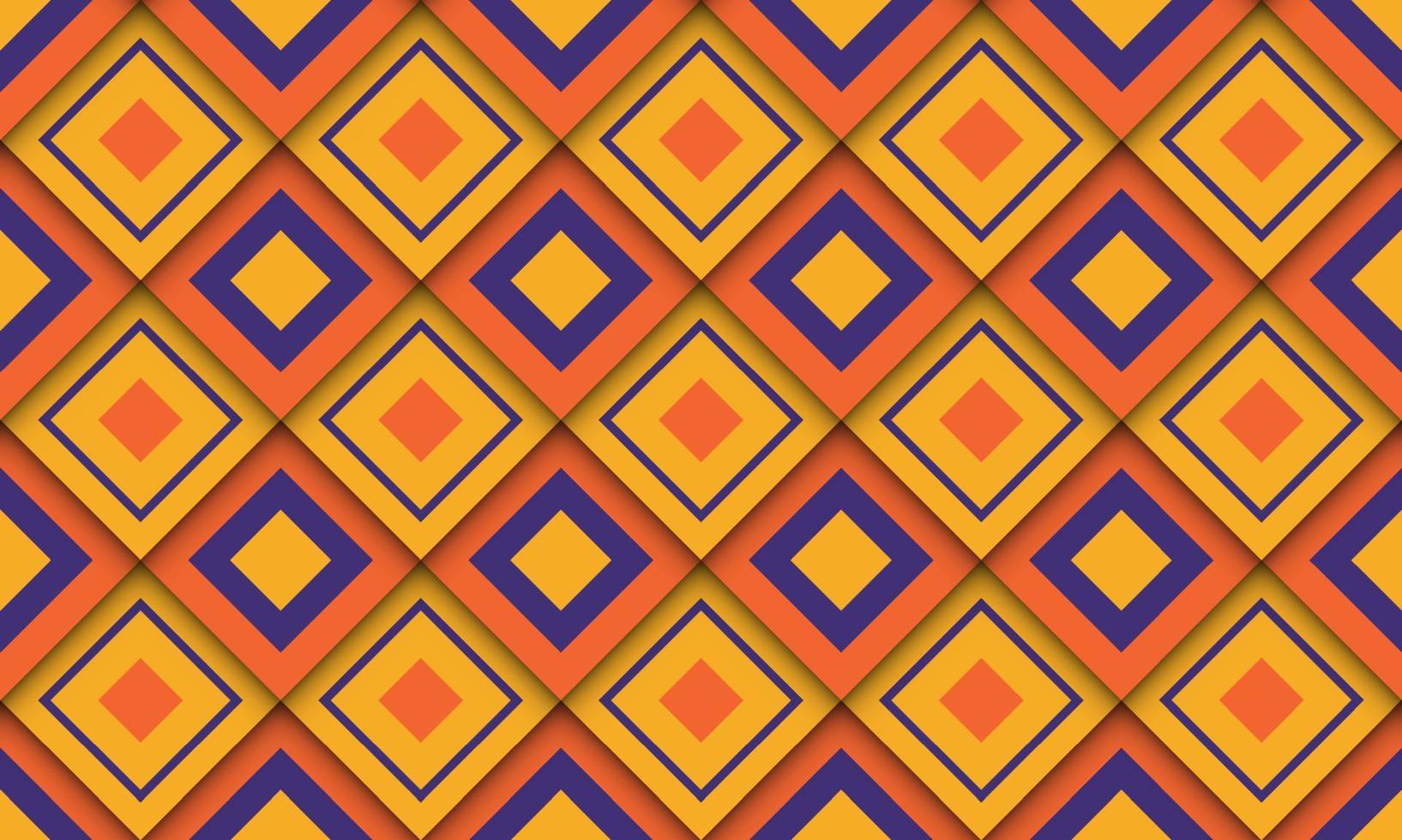 Geometric groovy pattern simple design vector