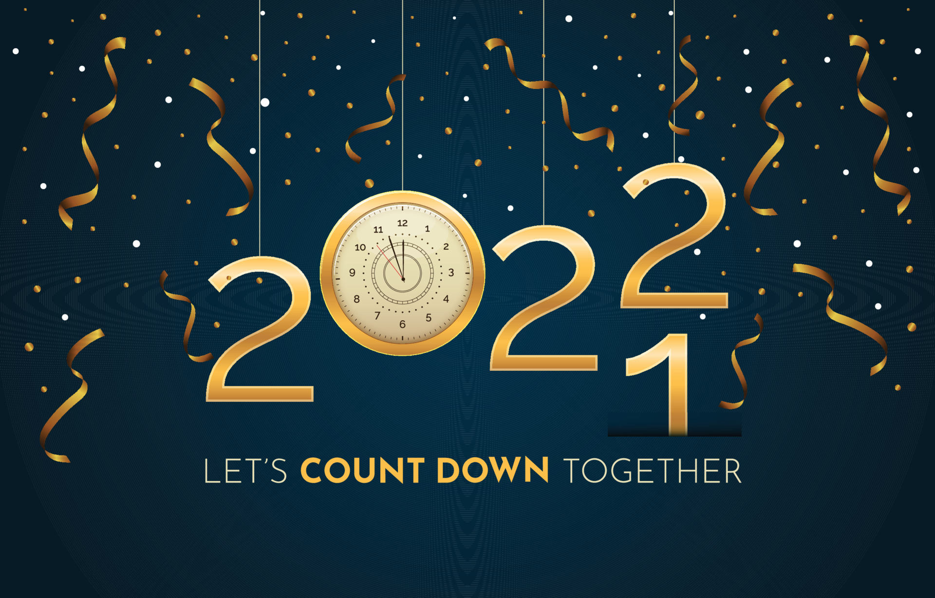 New Year Countdown Concept 3914122 Vector Art at Vecteezy