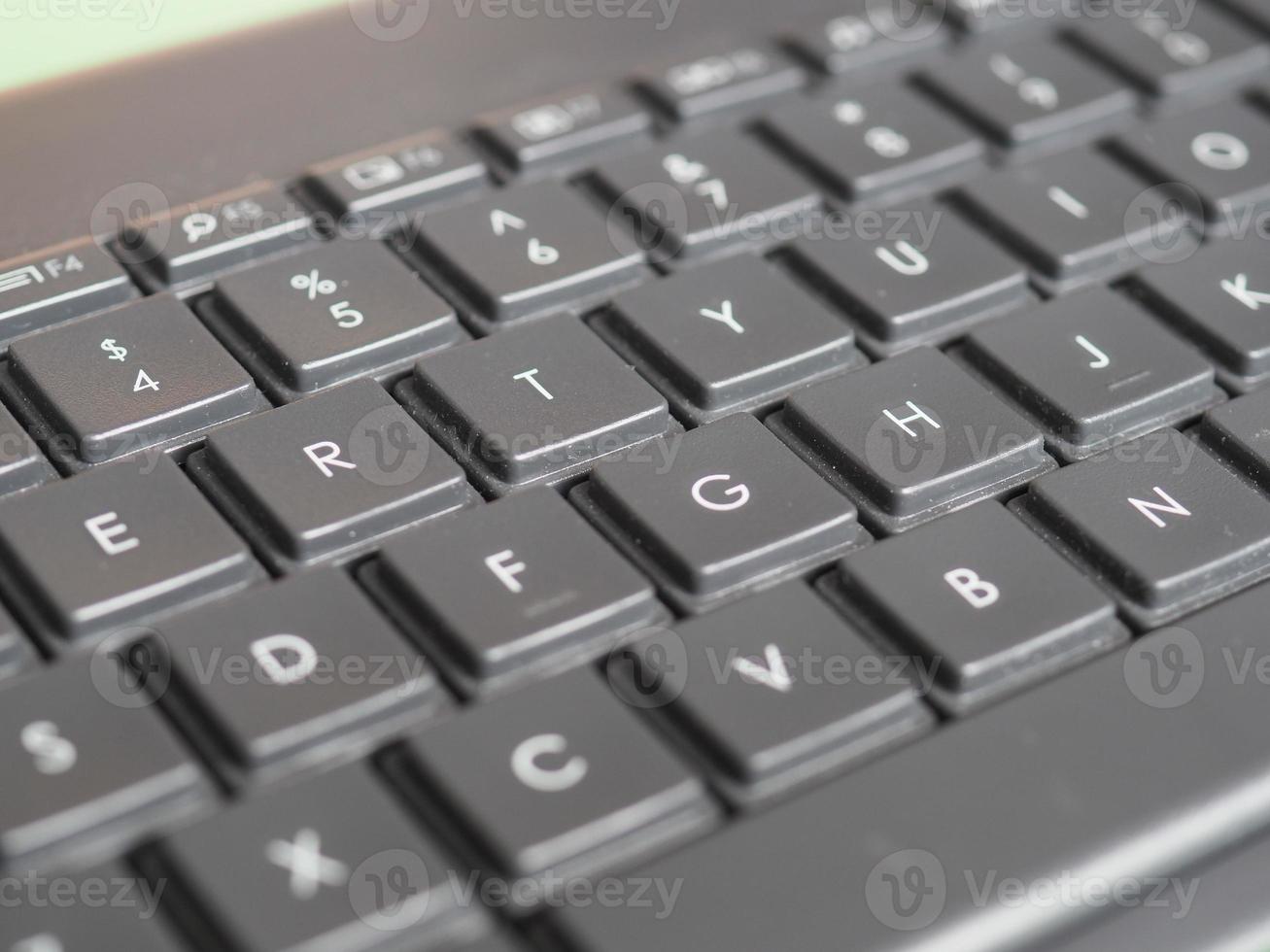 keys on computer keyboard photo