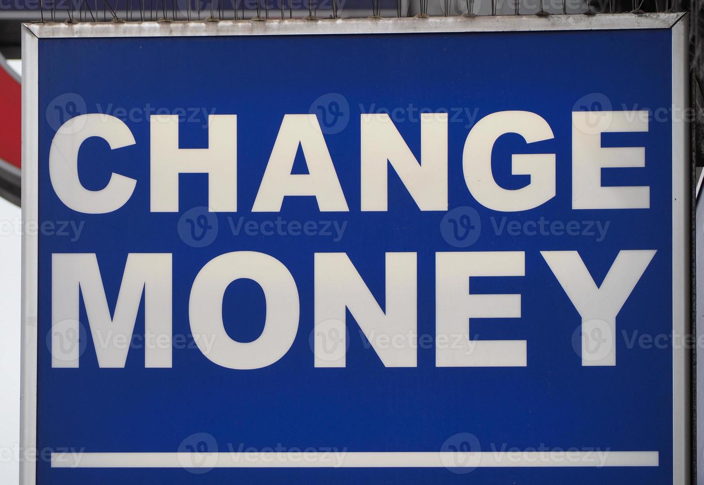 change money sign photo