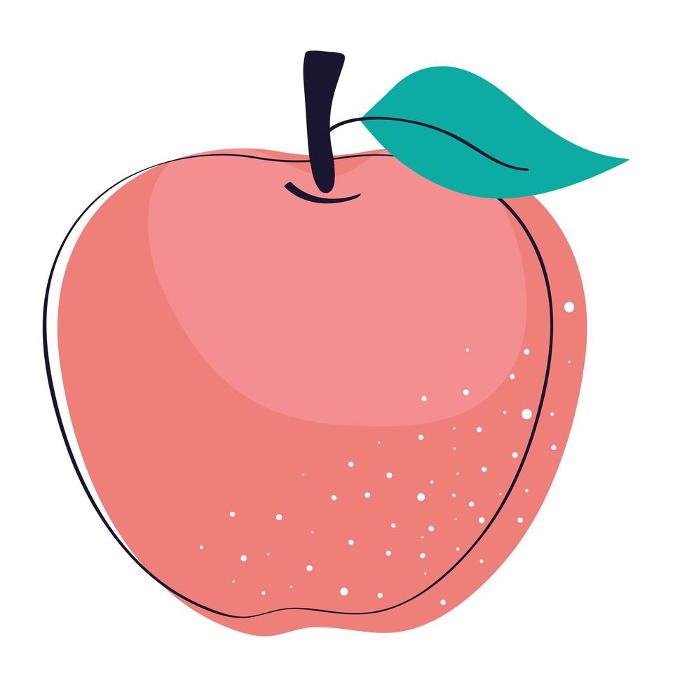 apple tropical fruit vector