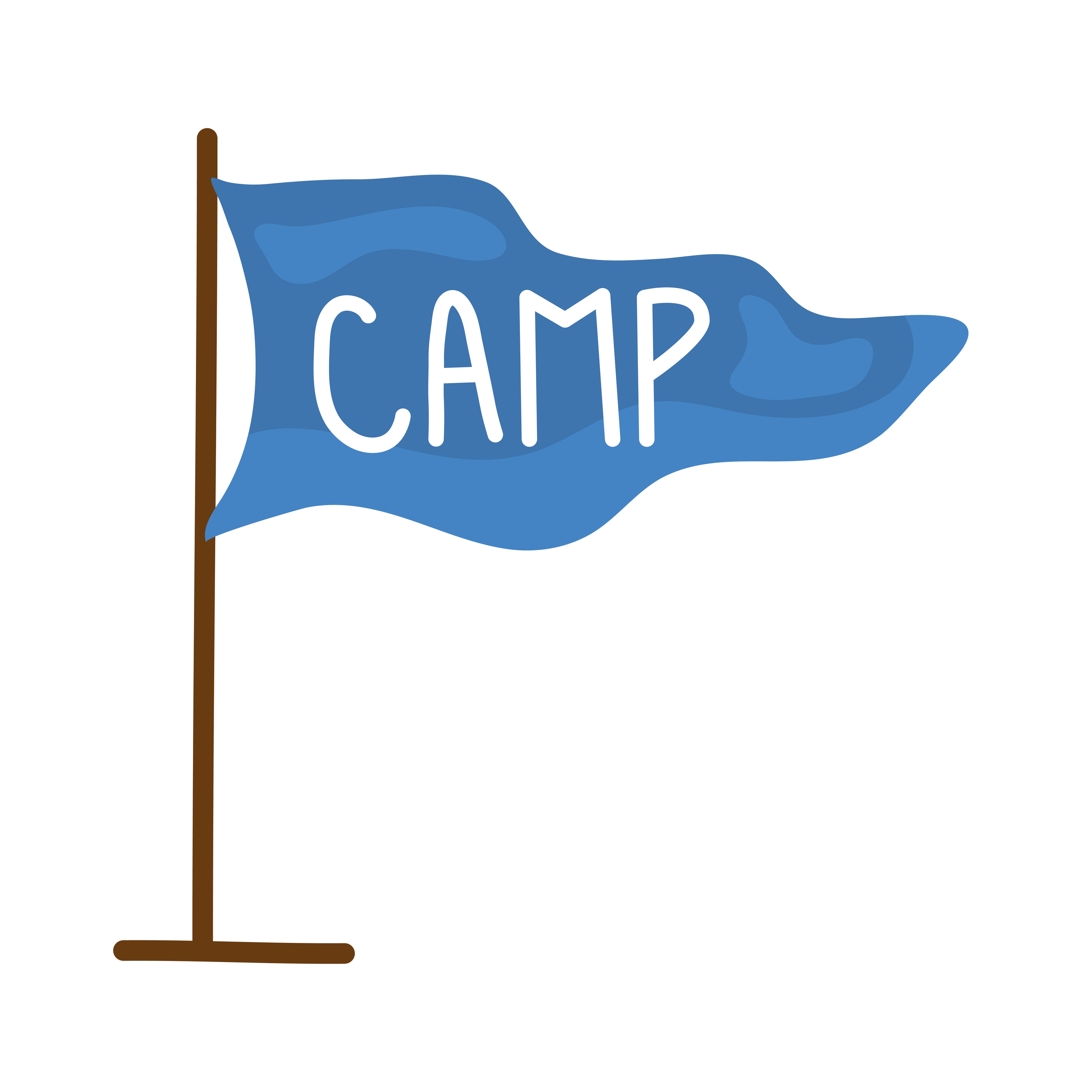 flag with camp word icon 3949873 Vector Art at Vecteezy