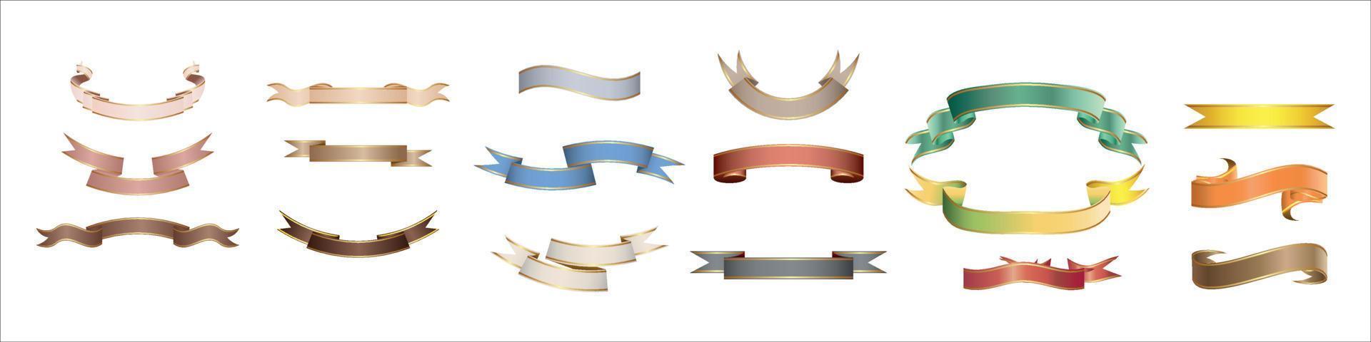 Ribbons Big Set vector