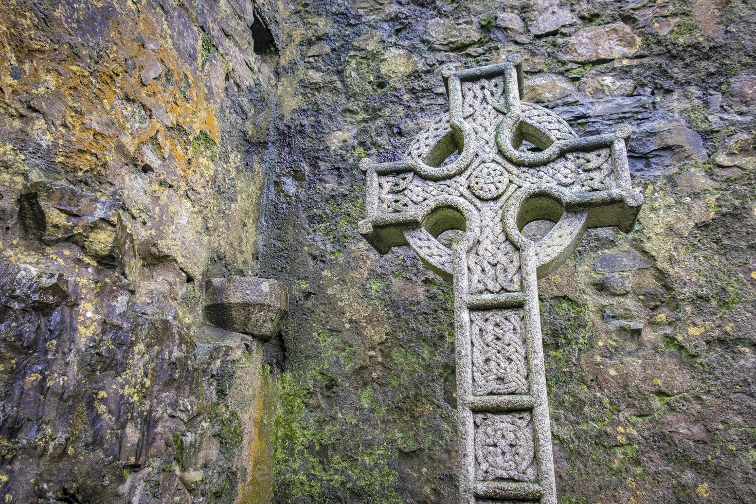 abadía de straide cruz celta foto