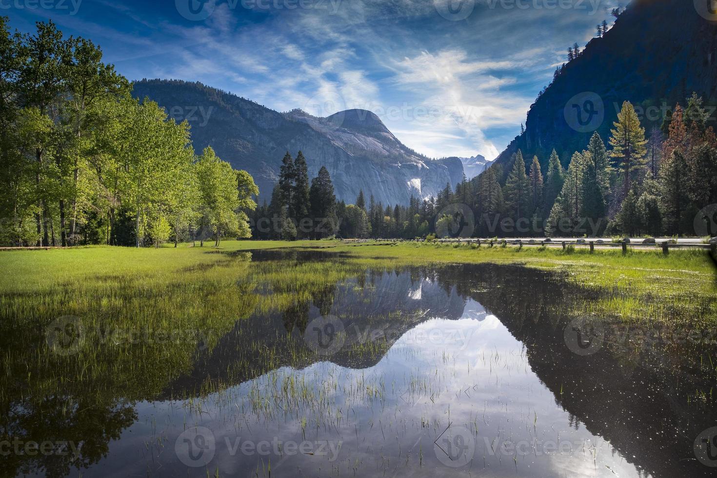 Yosemite Reflections in Spring photo