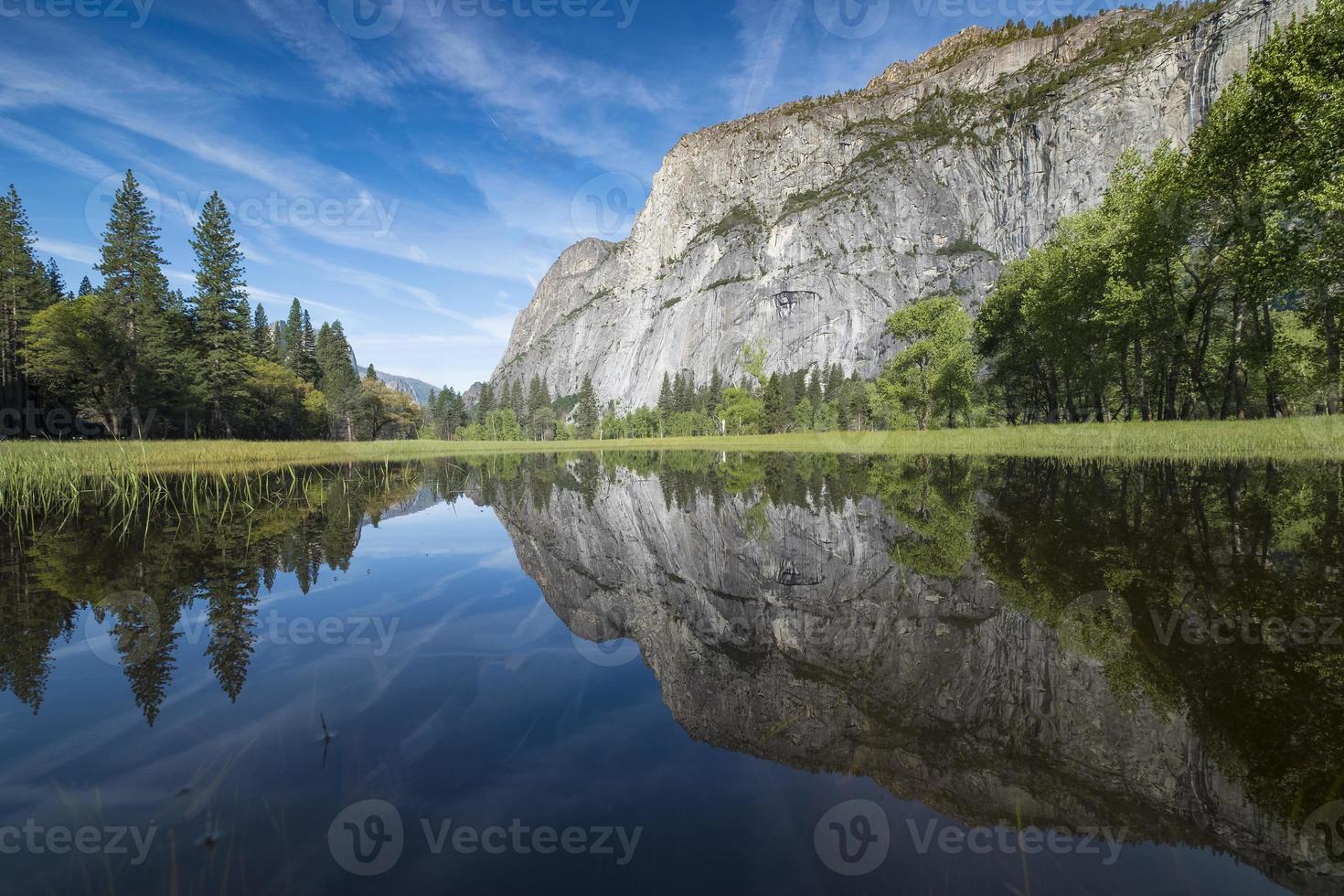 Yosemite Reflection in Spring photo