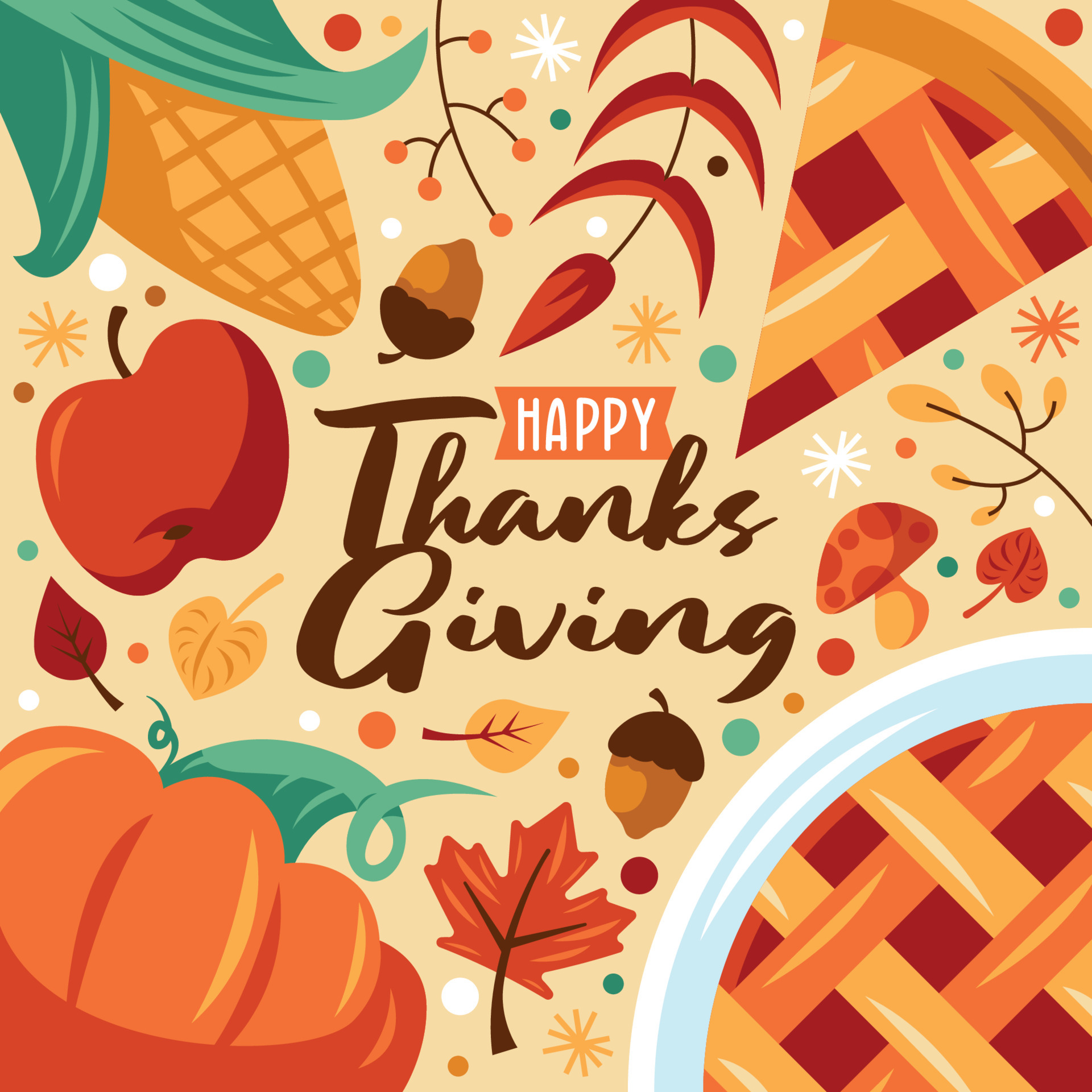 Google thanksgiving clipart