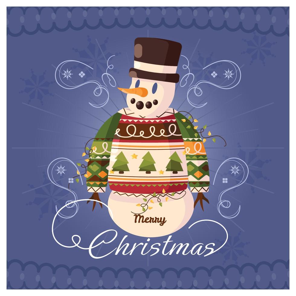 Ugly Sweater Illustration vector