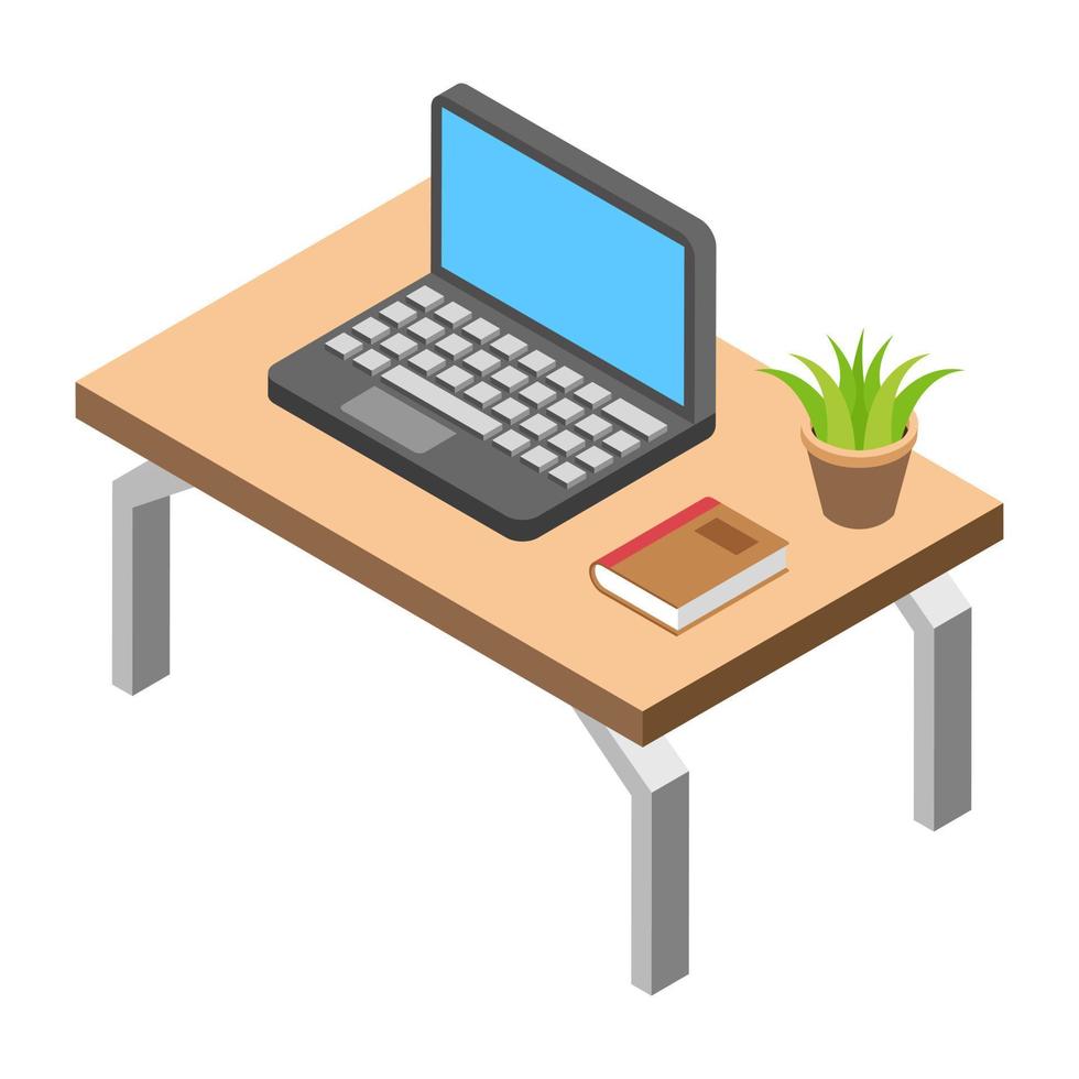 Trendy Laptop Concepts vector