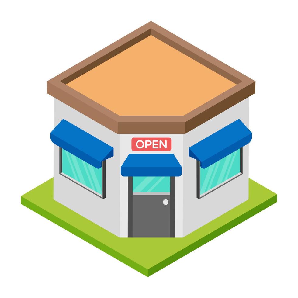 Mini Mart Concepts vector
