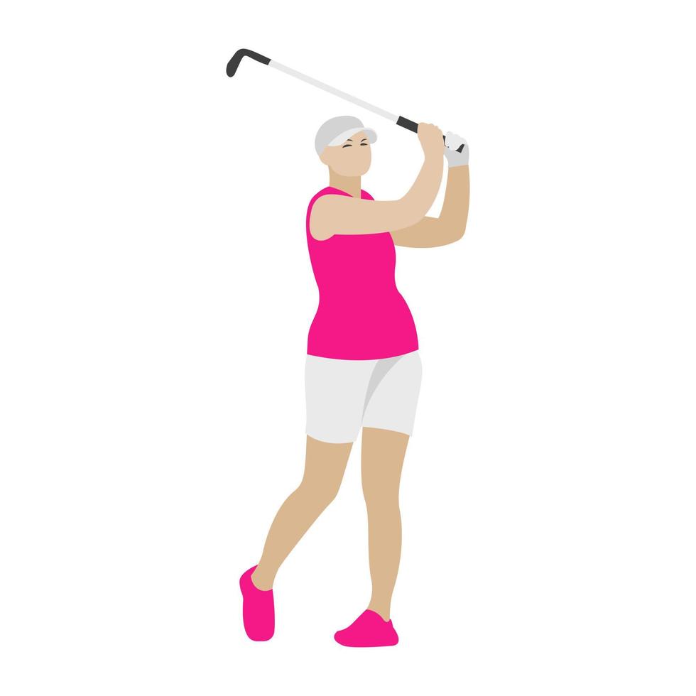 Golf Player Concepts vector