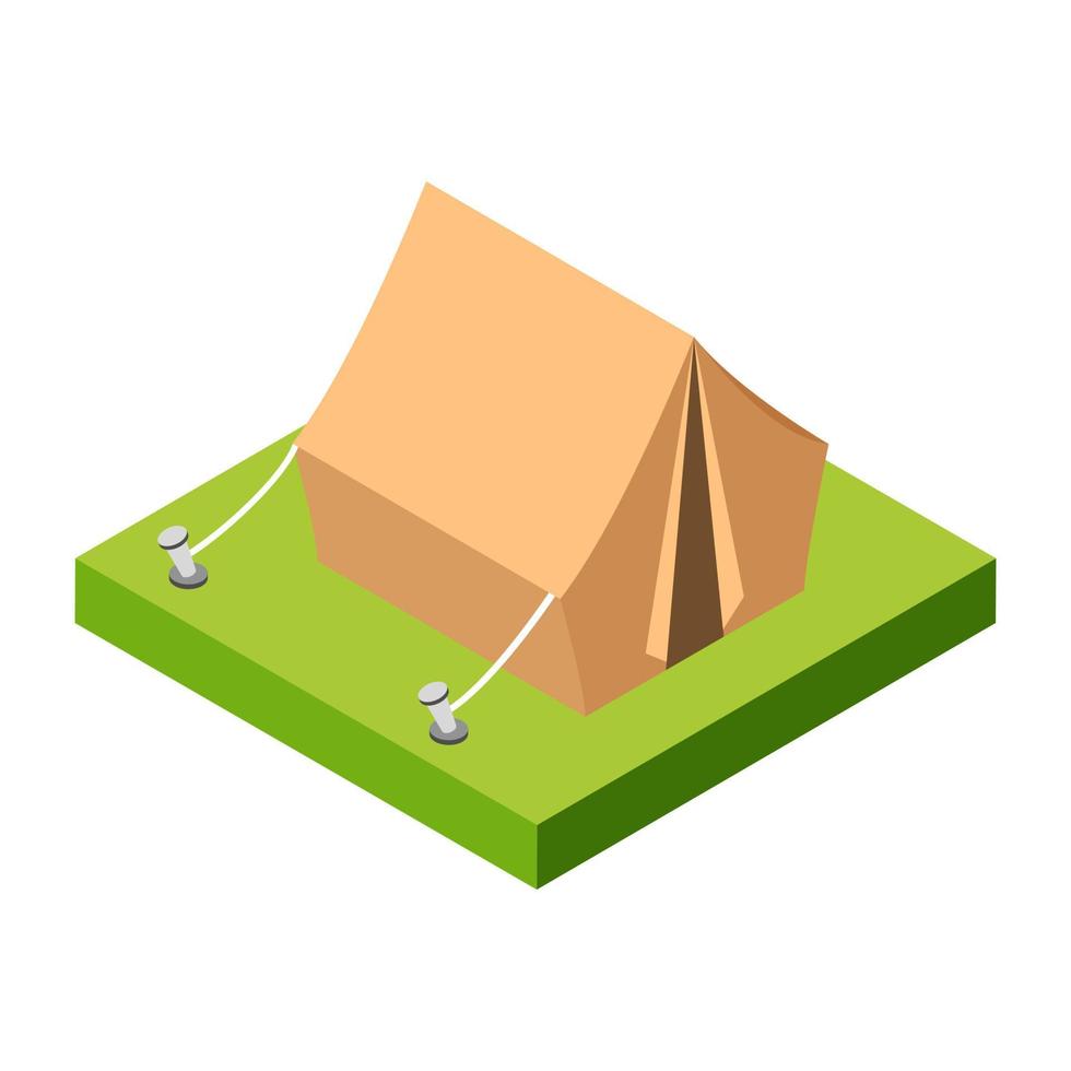 Camping Tent Concepts vector