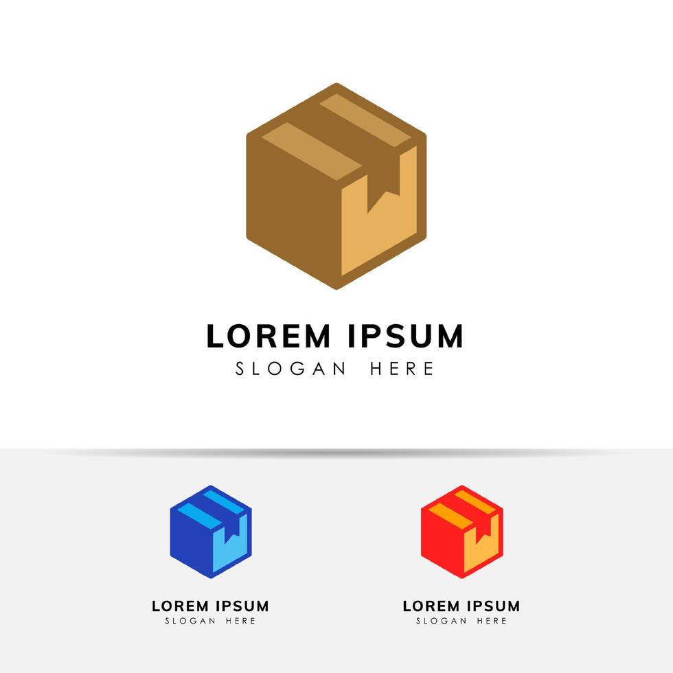 delivery box vector icon design