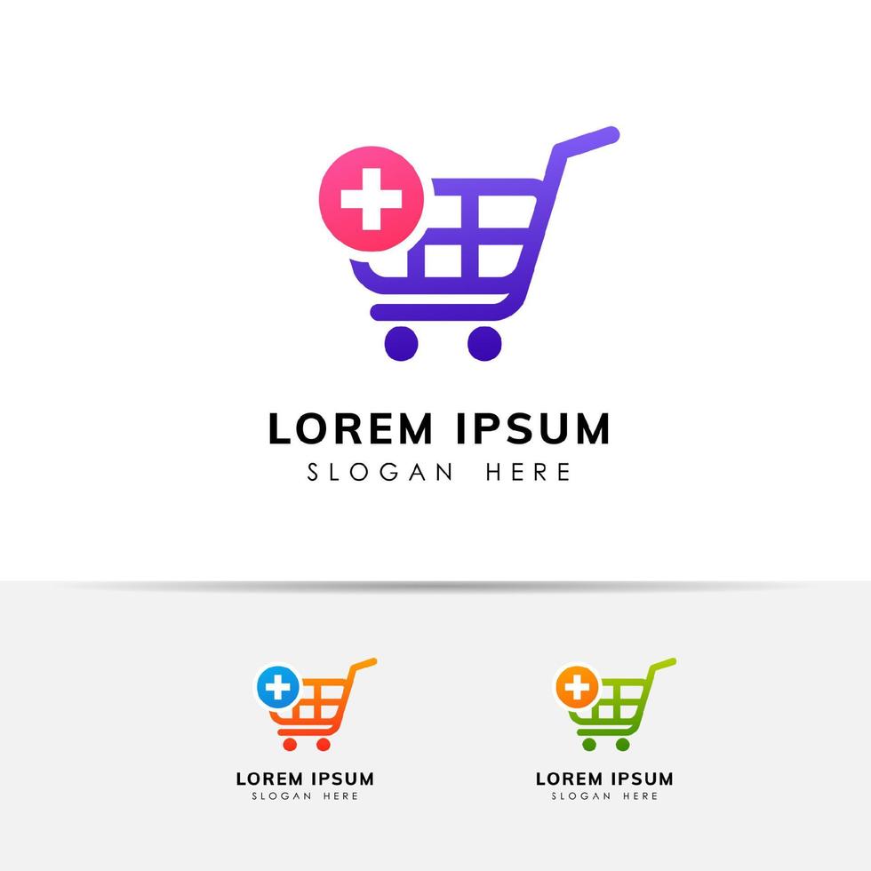 shopping cart add item icon design. add to cart icon design vector