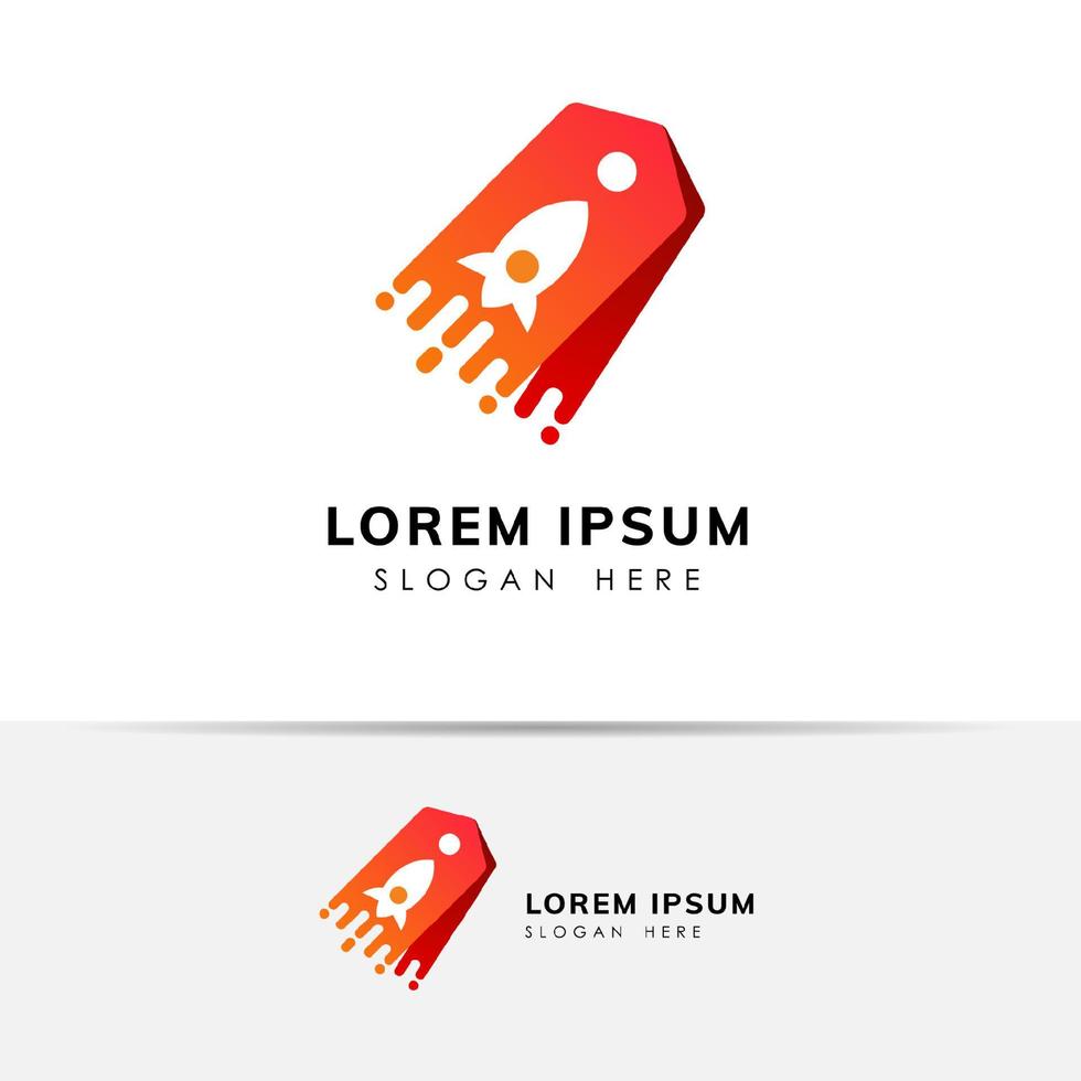 flash sale logo icon design template. flash shop logo design template vector
