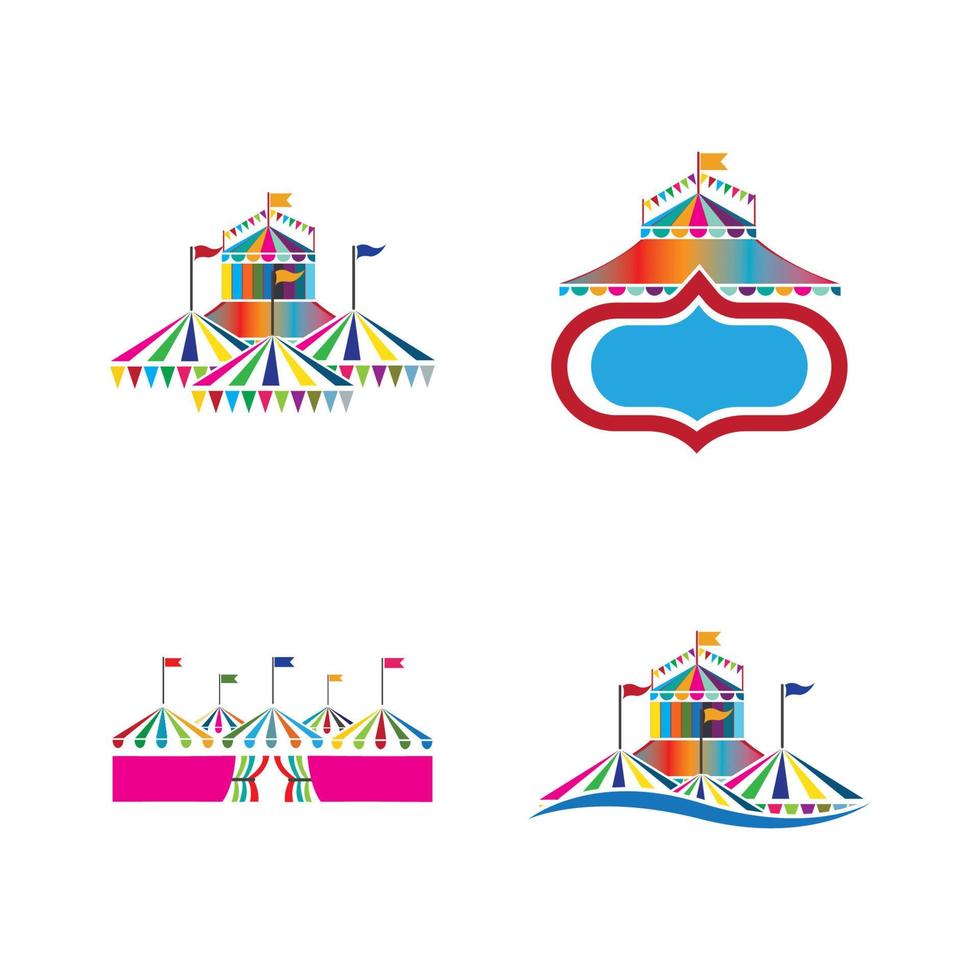 Circus vector illustration design