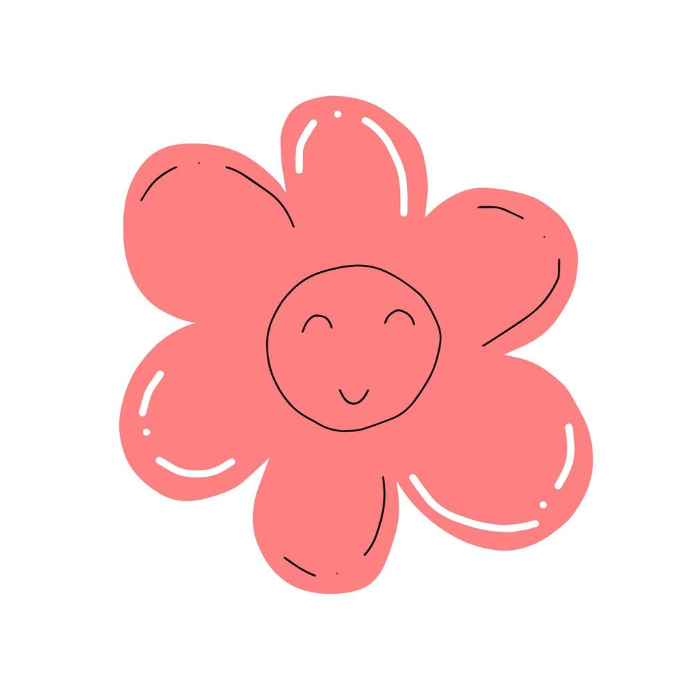 flor de dibujos animados lindo en estilo plano infantil aislado sobre fondo blanco. ilustración vectorial. dibujado a mano. garabatear. 3988188 Vector en Vecteezy flor de dibujos animados lindo en estilo plano infantil aislado sobre fondo blanco. ilustración vectorial. dibujado a mano. garabatear. 3988188 Vector en Vecteezy